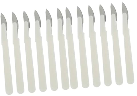 Cabilock 12piezas Cortadores De Pan De Herramientas De Rebanado y Escoración Para Hornear De Carbono y Utensilios De Cocina Para Pan Artesanal y Toast