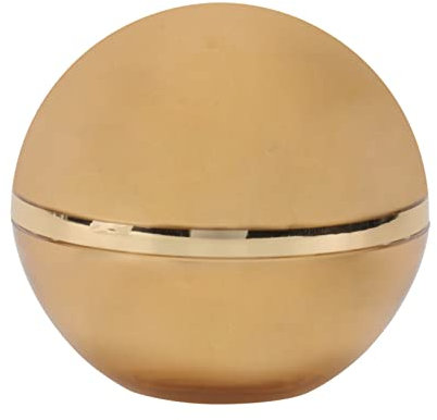1pc Boule Crème Boîte Contenant De Maquillage Cosmétique Ronde Étain Contenant Rond Avec Couvercle Étain Contenant Rond Contenant En Métal Rond Thé Crème for Le Visage Bouteille De Crème En Plastique