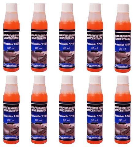 Lavaparabrisas Concentrado 32 ml, 10 Unidades