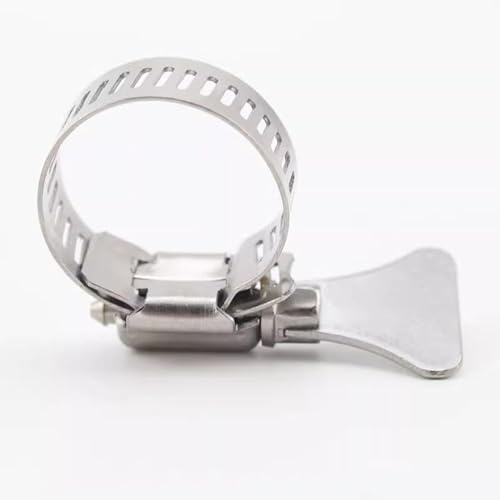 Collier de serrage réglable en acier inoxydable 304, 10 pièces, idéal pour les tuyaux de 6 à 44 mm, pour applications automobiles et mécaniques, 21,44 mm