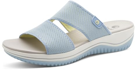 Jana Coshy Wedge/Plat Mule 8-27270-43, Sandalia con talón Mujer
