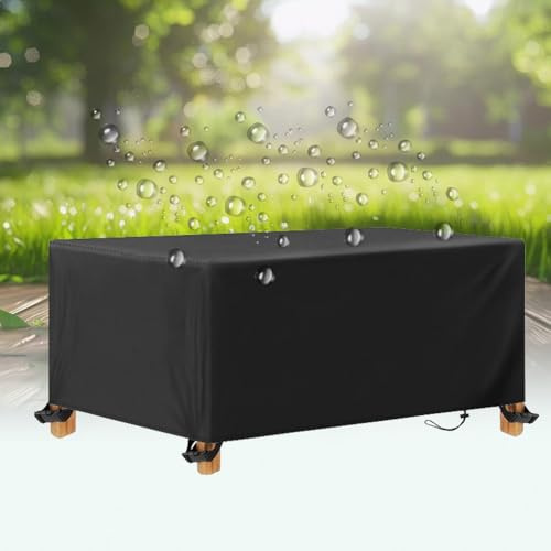 Garden Table Covers Waterproof 250x80x90cm Furniture Covers, Outdoor Table Cover Waterproof Square/Rectangular,Large Garden Furniture Cover,Multiple Sizes General Purpose, Resistant for Rain Snow