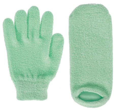 Gatuida 2paires Gel Mains Et Spa Exfoliant Et Hydratant Et Chaussettes Gel Naturel Pour Soin Des Callosités Nourrissants Et Flexibles Pack Pour Hydratation Intensive