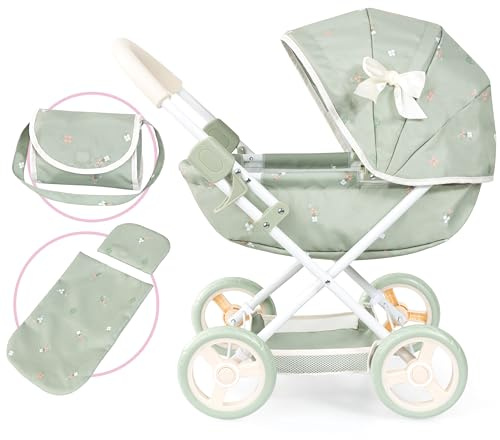 Bayer Design 12728AA Dockvagn Cosy, vikbar, Täcke, kudde, väska