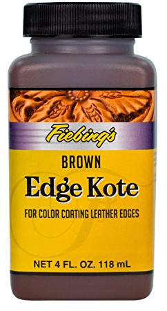 Fiebing's 4oz Brown Leather Edge Coat