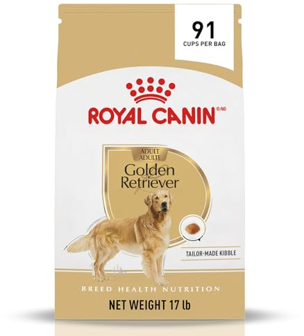 ROYAL CANIN Breed Health Nutrition Golden Retriever Adult Dry Dog Food, 17-Pound by Royal Canin
