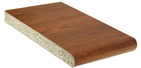 Golden Oak, 225mm 1.36m Long Laminate Window Board Cill Moisture-Resistant 23mm Chipboard UPVC Plastic Internal Sill Polyboard Duraboard