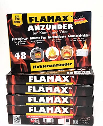 Flamax Kaminanzünder Würfel Grillanzünder 6x48 St MECHANICAL_LIGHTER