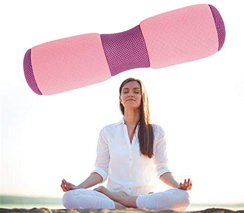 ZhiLianZhao Cuscino Yoga Bolster Cuscino A Rullo per Yoga con Rete Traspirante per Yoga in Gravidanza