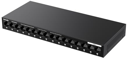 Tenda Gigabit Network TE1016M Fournir Plus de Ports pour Les Caméras, Surveillance des Caméras