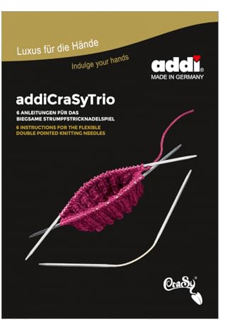 Addi AD8180 Knitting Needle Set, Silver, One Size