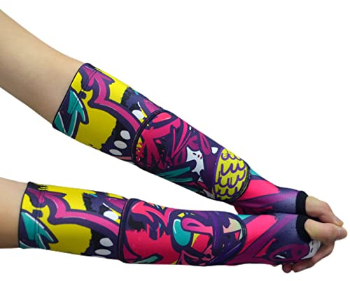 Topeter Kinder Volleyball Arm Sleeves, Passing Unterarm Sleeve mit Schutzpolster für Jungen und Mädchen 1 Paar (Pink YS)