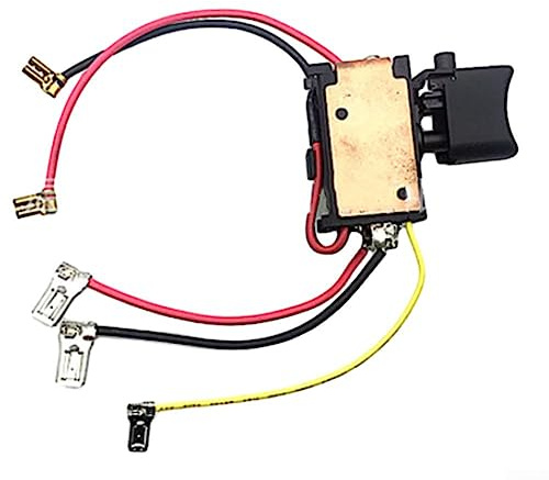 Interruptor de disparador de taladro de 7,2 V - 24 V, para HP457D DF457DWE DF457D HP347D DF347D HP457 DF347DWE