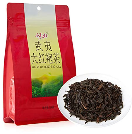 Wuyi Rock Oolong Tea Da Hong Pao 150g, China Wuyi Mountain Big Red Robe Tea, Loose Leaf Tea, Flower Fragrance Chinese Tea -