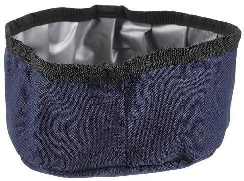 ABOOFAN Comedero plegable para mascotas, cuenco de agua portátil, bolsa de entrenamiento para golosinas, cuenco plegable para mascotas, soporte para golosinas para perros, plato para perros, viajes,