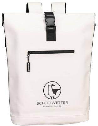 SCHIETWETTER Unisex Erw. Rucksack, groß, Daypack, Backpack, Freizeit, viel Stauraum, mit Regenschutz, PU-Material, wasserabweisend, modern, chic & funktional