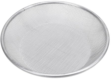 Tamiz de Abono para Tierra y para Jardinería, Tamiz de Tierra de Acero Inoxidable, Capacidad de Carga de 50 Kg, Colador de Tierra para Abono con (Agujero de 2 mm/0,08 Pulgadas.)