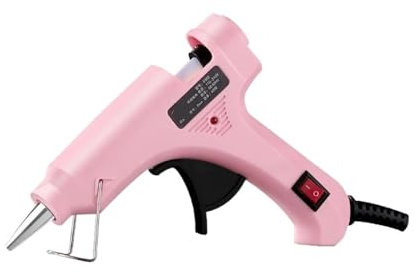 Pistolet à colle chaude, pistolet à colle fondue, pistolet à colle fondue artisanale, mini pistolet à colle chaude, pistolet à colle haute température 30 W pour l'artisanat de bricolage, projets,