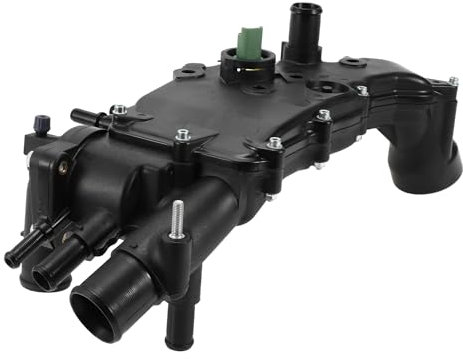 A ABSOPRO Termostato Interno del Coche para Peugeot 307 406 607 Partner Ensamblaje Duradero de la Vivienda del Termostato del Refrigerante del Motor No.1336S4 Plástico 1 Pc