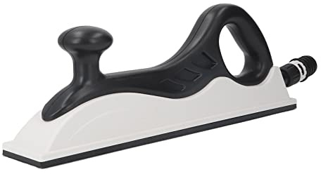 Hamwesh Hand Sanding Block, Vacuum Grinding Block with Handle and Connector for Wood Furniture Polishing Building Cleaning Vehicle Repair