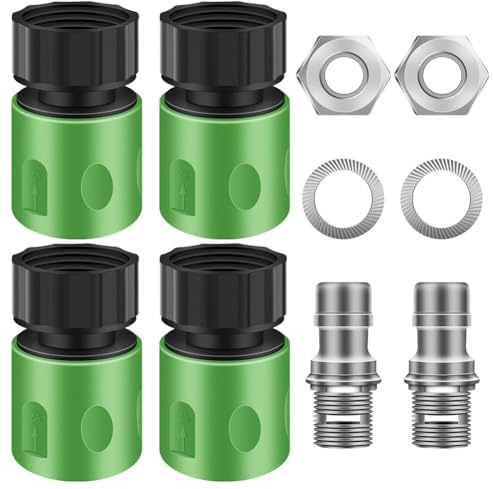 Agmoctz - Kit de lavado de puente de cortacésped, 2 piezas, accesorio de limpieza de recortadora autotransportada para tractor de cortacésped, accesorios de adaptador de lavado de puente