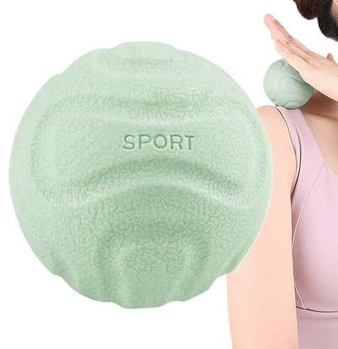 Massageboll | Muskelfrigöringsverktyg, bärbar fasciaboll, för idrottare, fitnessentusiaster löpare, tyngdlyftare, yoga, gym, resor, kvinnor, män, vuxna, nybörjare, proffs