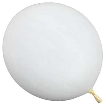 OUNONA Pallone Meteorologico Peso 100g da 72 Pollici in Lattice Bianco per Raccolta Dati Precisa e Video Aerei, per Decorazioni di Eventi e Usi Scientifici
