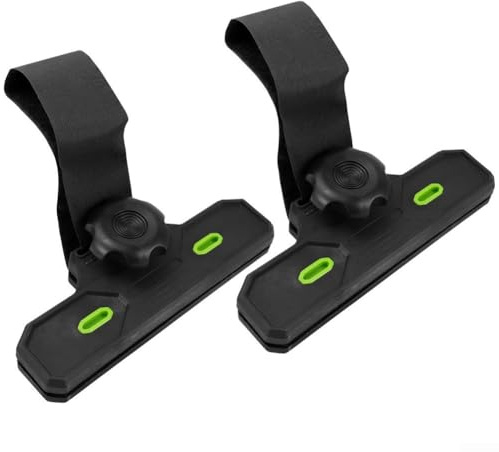 Morsetti di fissaggio per tende da campeggio per roulotte, pali per ombrellone, clip per telone da campeggio in ABS per evitare danni agli strappi, accessori per tende da esterni sicuri neri