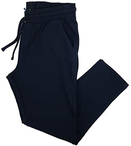 Pantaloni Tuta Uomo Cotone Leggero Larghi Taglie Forti Blu Nero 3XL 4XL 5XL 6XL