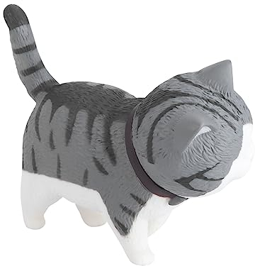 UPKOCH Cartoon Laufkatzenfigur aus Vinyl für Wohnzimmer und Schlafzimmer