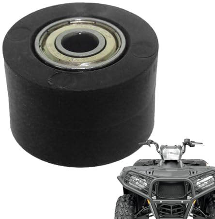 Guide du tendeur de roue - Guide de rouleau de chaîne, tendeur de vélo, guide de roue du rouleau de chaîne, curseur coulissant, guide de chaîne d'entraînement de 8 mm pour moto, ATV, motocross
