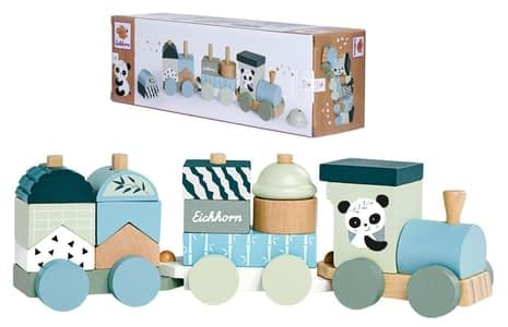 Eichhorn Wooden Train 16 pcs. (16 piece)