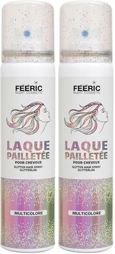 Féeric Laque Pailletée Multicolore (Lot de 2)