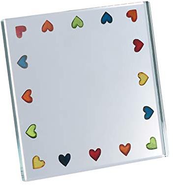 Spaceform Taschenspiegel Eckig Herz 554