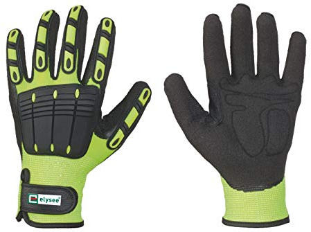 Elysee thl Handschuhe gelb Feuerwehr Rettungsdienst TOP Grip Feuerwehrhandschuhe THW(11 / XXL)