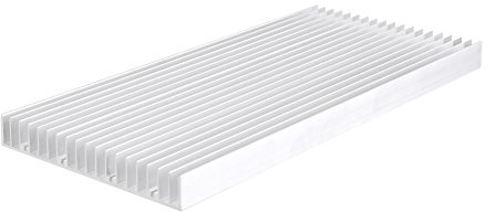 Aluminum Heat Sink 300x140x20mm 19 Fins High Power Led Light Cooling Heatsink