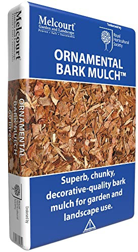 Decorative Ornamental Garden Bark Mulch | Superb, Chunky Decorative Quality Bark for Garden and Landscape Uses | Decorative Beds Borders and Tubs | High Performance Mulch | 5–35mm | 60lt Bag