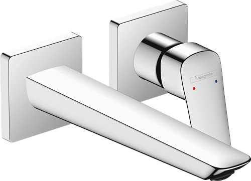 hansgrohe Logis Grifo monomando de lavabo empotrado Fine con caño 20,5 cm, cromo, 71256000