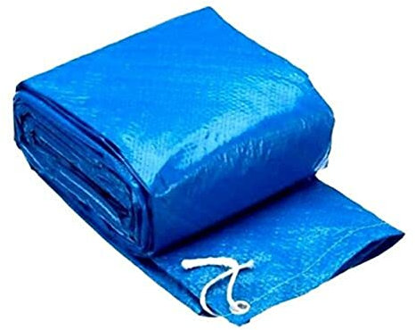 Pool Abdeckplane 183/244/305 / 366cm Runder Schwimmbad Abdeckung Protector PE Isolationsfilmabdeckung Blauer Filmfuß über dem Boden Abdeckplane Pool (Color : 366cm)