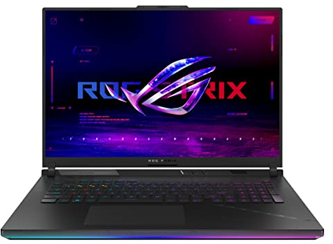 ASUS ROG Strix Scar 18 (2023) Gaming Laptop, 18” Nebula Display 16:10 QHD 240Hz/3ms, GeForce RTX 4090, Intel Core i9-13980HX, 32GB DDR5, 2TB PCIe SSD, Wi-Fi 6E, Windows 11 Pro, G834JY-XS97