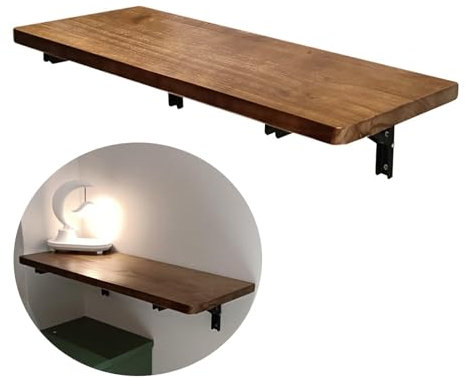 beaka Klapptisch Klein Faltbar Wand, Holz Wandtisch Klappbar Klapptisch Platzsparend Zur Wandmontage Wand Bartisch Stehtisch Wandtisch Tisch Klappbar Zur Wandmontage (Size : 120 * 45cm)