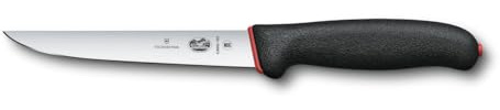 Victorinox 5.6003.15D Dual Grip, Boning Knife, 15cm, Straight, Black/red