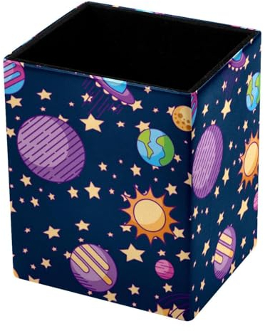 Stiftehalter, Stiftehalter, Schreibtisch-Organizer, Stifthalter, Ständer für Schreibtisch, Organisation, Sonnensystem, Galaxie, Astronomie, Universum