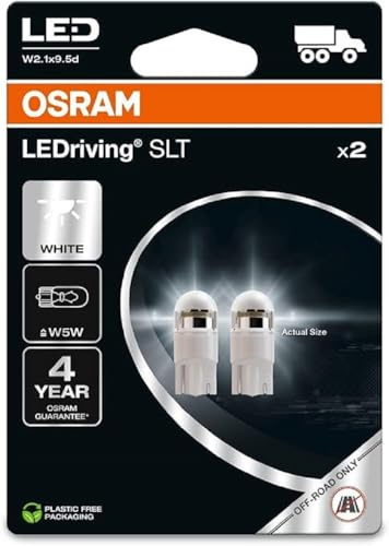 Osram LEDriving SLT ≜ W5W, 24V, feux de signalisation pour camion, tout-terrain, non ECE, 2 lampes