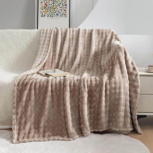 XIEMINLE Fleecedecke, weiche Überwurfdecke, große Flanelldecke, warme, vielseitige Decke, Sofa, flauschige Decke, Tagesdecke, gemütlicher Bettüberwurf für Couch, Schlafzimmer, Reisen (100 x 150 cm,