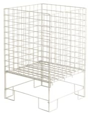 Dump Square Basket Bin Shop Retail Display Storage Stand Unit Sale