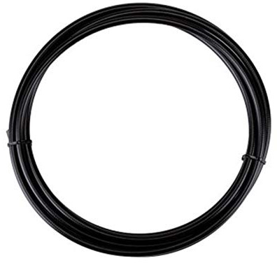 Ymnilian Bremszug Fahrrad,Fahrrad Bremszug Mountainbike Hydraulische Scheibe Bremsschlauch Öl Rohrleitung 5mm MTB Fahrradbremse HOWER Kabelsatz Kits Stecker(Black 1 Meter)