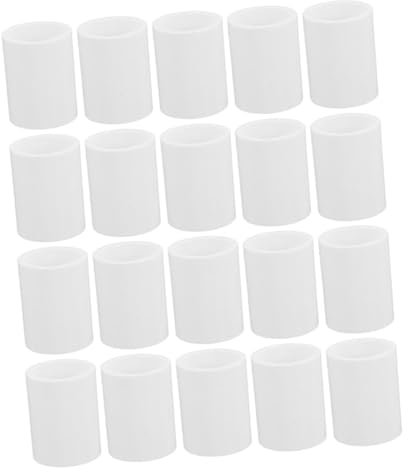 NULYLU 20piezas Accesorio De Tubería PVC Adaptadores De Acoplamiento Rápida y para Plomería Residencial y Comercial