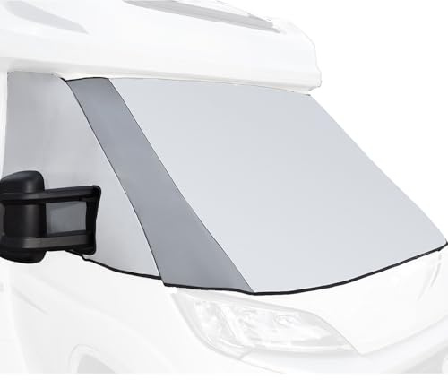 BRUNNER CLI-MATS XT Thermomatte kompatibel für FIAT Ducato, Peugeot, Boxer Citroen, Jumper 07/2014 bis Heute, Wohnmobil, Kälteschutz Winter, Hitzeschutz Sommer, Schutz-Plane Außen, einteilig