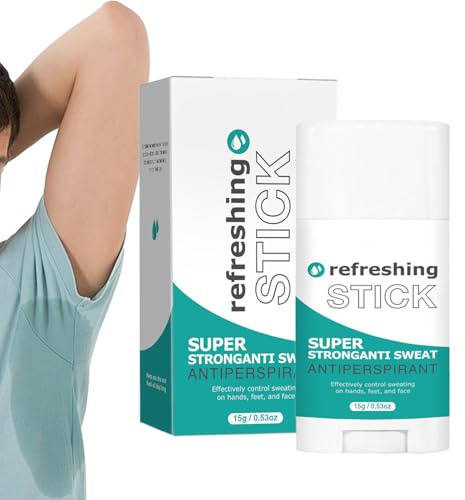 Deodorante Stick Antitraspirante - Deodorante Uomo Donna | Soluzione Profumata 15g Anti Sudorazione per Climi Caldi Ideale in Movimento